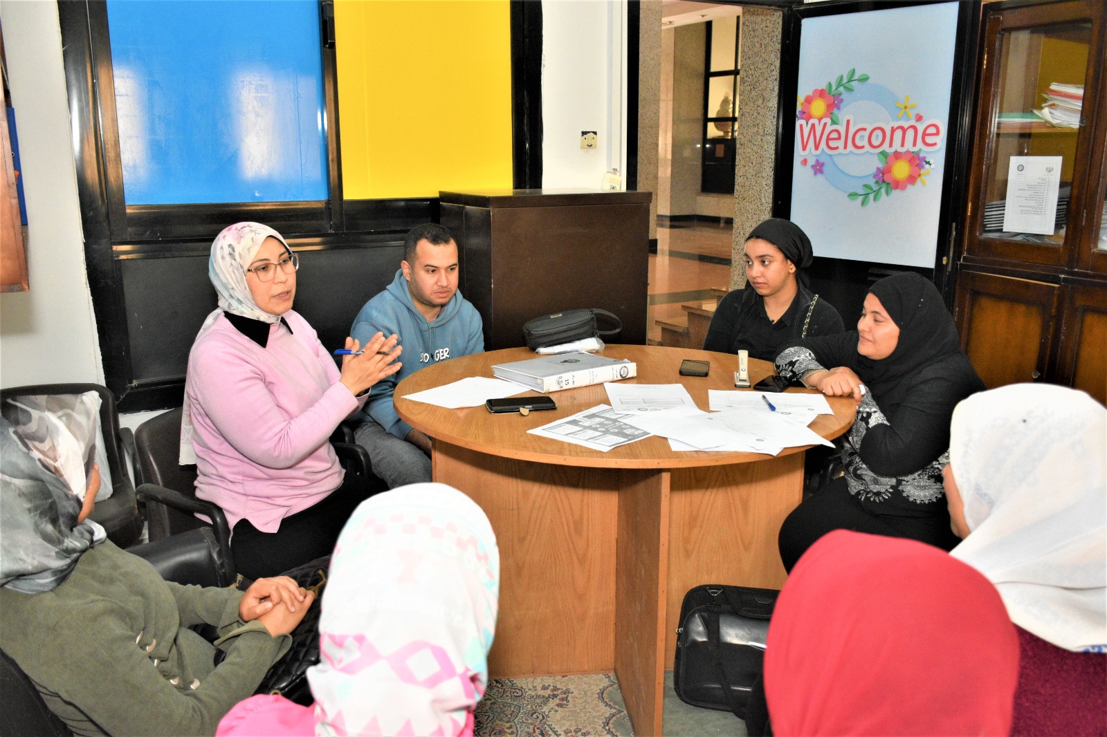 نحو دعم طريق الاعتماد البرامجي.. الفريق التنفيذي لوحدة ضمان الجودة بـ 